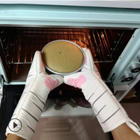 Sarung Tangan Kucing Ekstra Panjang Kualitas Tinggi Sarung Tangan Oven Hewan