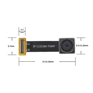 โมดูลกล้อง OV13850 13MP 4K ออโต้โฟกัส MIPI รูรับแสง F2.2 มุมมองภาพกว้าง 79.8 องศา เทคโนโลยี H.264 COB เซ็นเซอร์ 1/3 นิ้ว  จ่ายภาพแบบ RGB สำหรับ IoT ทางการแพทย์ - Product Image 1