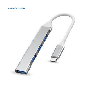 Concentrador tipo c de alta velocidad, <span class=keywords><strong>USB</strong></span> 3,0 2,0, 4 puertos, 4 en 1, <span class=keywords><strong>USB</strong></span>-C - Product Image 3