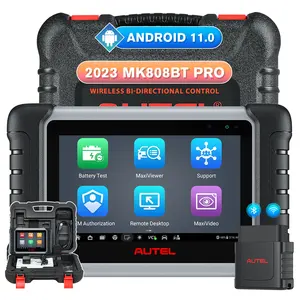 Autel Maxicom Mk808bt Pro Smart Voertuig Obd 2 Scanner Werktuigmachine Bluetooth Professionele Volledige Systeem Obd2 Auto Diagnostische Hulpmiddelen