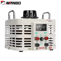 Régulateur de tension manuel monophasé série Wanbo-121 TDGC2 230V, transformateur variable en cuivre Variac 220V, sortie AC réglable 5