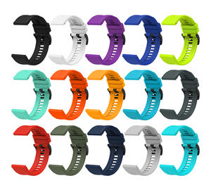 Bracelet de montre en silicone sport imperméable RYB 22 mm pour <span class=keywords><strong>Garmin</strong></span> Fenix/<span class=keywords><strong>Forerunner</strong></span>/Instinct, bracelet de montre de remplacement durable pour homme - Product Image 3