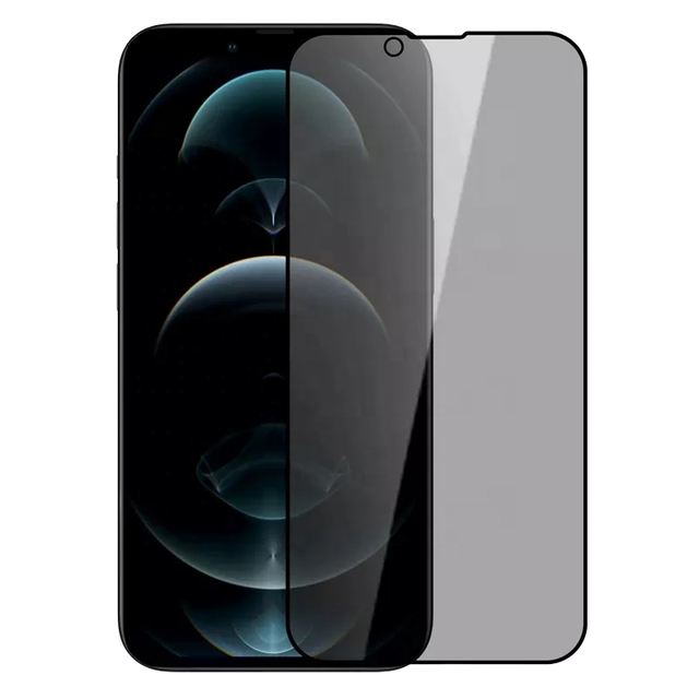 High Quality 3D Tempered Glass Screen Protector for iPhone 6 7 8 11 12 13 14 Pro Xs Max Plus Xr X Anti-Spy Privacy Full Cover