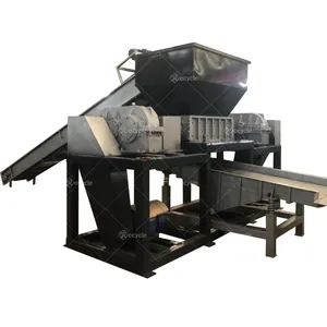 Low Price Shredder Two Shaft Aluminum Steel Tin Plastic Soda Can Crushers For Recycling