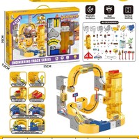 Rel Kereta Api DIY dengan Elevator Magnetik, Rel Levitasi Magnetik, Edukatif, DIY, Blok Bangunan Plastik, Rel Kereta Api, Blok Kereta Api