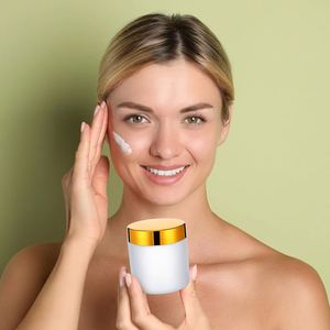 Envases Cosméticos Ecológicos de 5g 15g 30g 50g 100g, Tarro de Crema de Plástico Blanco con Tapa de Rosca, Grado Alimenticio - Product Image 4