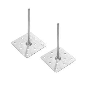 Clous d'isolation en maille d'acier inoxydable, ancrages perforés collés pour conduites de climatisation, gaines de ventilation, réservoirs frigorifiques - Product Image 6