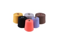China Factory 100% Polyester Spun Yarn Knit Yarn Supplier Glove Yarn