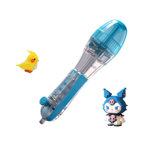 Pixel Bead Diy Bead Pen Pink Blue Plastic Craft Tool For Kids Play - Product Image 2