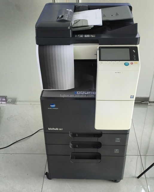 Konica Minolta Bizhub B367 Original Used Refurbished Photocopier Printer A3 Max. Print Area General Type Black & White Machine