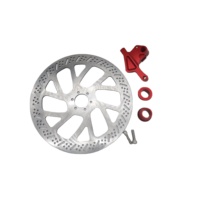 Kit de conversion de frein arrière KYZ FMS14079 pour Sur-Ron Light Bee X Ultra Bee, en aluminium CNC 6061 anodisé, pour moto électrique tout-terrain
