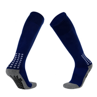 Chaussettes de football respirantes au genou Chaussettes de football unisexes en coton Chaussettes de football de football