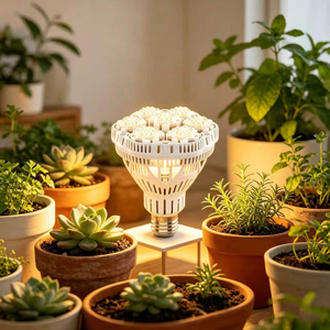 LED Growth <b>Bulb</b> Indoor Plant <b>Lighting</b> 36W Suitable Ratio For Plant Photosynthesis <b>Large</b> Luminous Area - Product Image 1