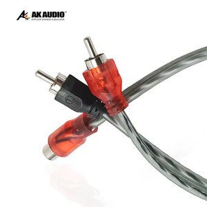 Cable de audio para coche de fábrica de alta calidad, cable estéreo para coche, enchufe 1/2Rac a 1/2Rac <span class=keywords><strong>macho</strong></span> a <span class=keywords><strong>macho</strong></span>, cable distribuidor de audio - Product Image 5