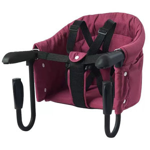 Crochet sur la chaise bébé pour la maison et le voyage Crochet sur la chaise haute portable pour les bébés et les tout-petits Chaise haute pliable Alimentation du bébé - Product Image 4