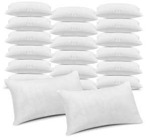 Modern Solid Back Decorative Down <strong>Feather</strong> Throw <strong>Pillow</strong> <strong>Inserts</strong> with 100% Cotton Cover - Product Image 2