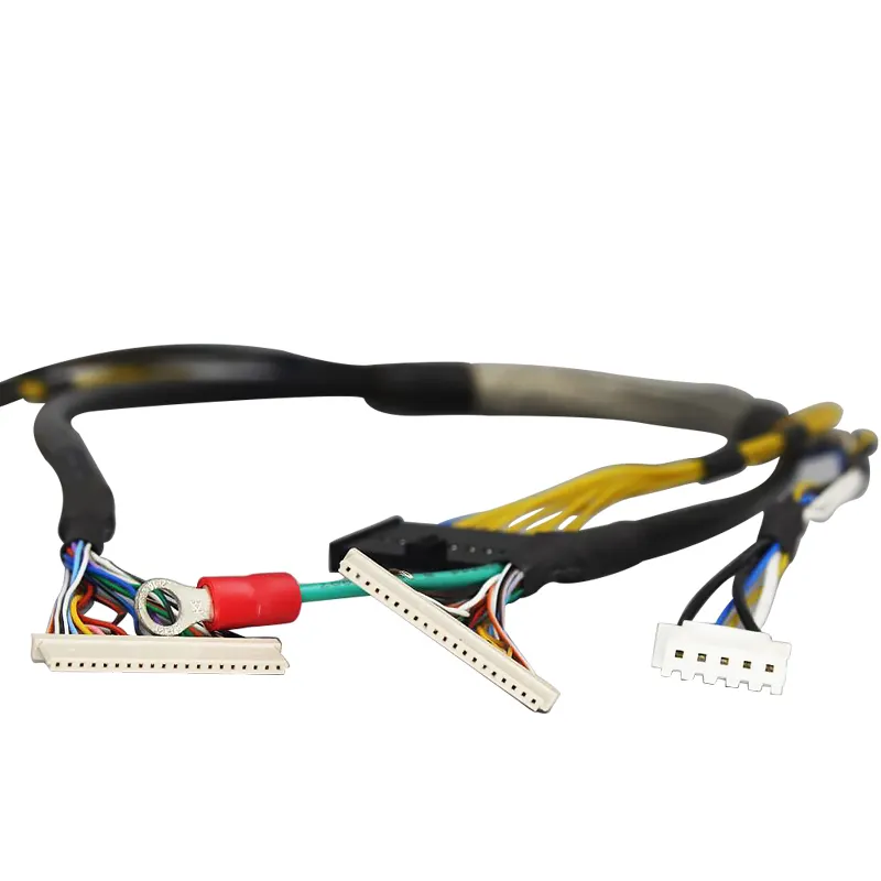 Factory Custom LVDS wire harness Cable Assembly connector industrial equipment data Lvds Cable For Lcd Led Panel And Tv Video