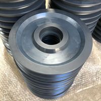 Poulie de levage en nylon pour grue à tour, roues haute résistance à l'usure, bloc de poulie pour applications industrielles, personnalisable OEM/ODM