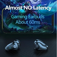 Nouveaux modèles tendance d'écouteurs sans fil TWS avec indicateur de batterie LED, étanchéité IPX5, port Type-C, basses HIFI, casque sport blanc/noir