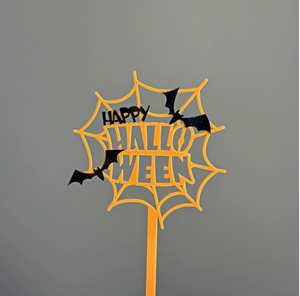 Nuevo Feliz Halloween Cake Decoraciones Calabaza <span class=keywords><strong>Bruja</strong></span> Acrílico Cake <span class=keywords><strong>Topper</strong></span> - Product Image 4