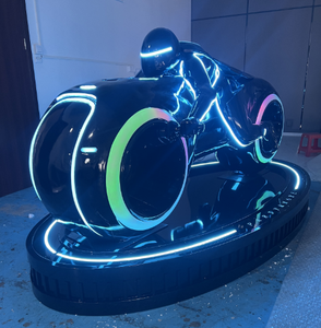 Ktv bar livehouse Tavern Restaurant Glow-in-the-dark moto sculpture décoration dynamique voiture de course décoration lumineuse - Product Image 4