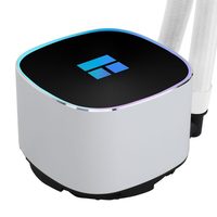 Refroidisseur de processeur liquide Thermalright Frozen Horizon 360 V2 BLANC ARGB avec trois ventilateurs PWM 1550RPM pour LGA1700 AM5