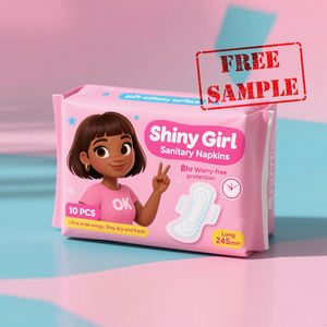 Serviettes hygiéniques maxi/super ultra-fines pour femmes, en coton doux, respirantes, avec ailettes, haute absorption, protection contre les fuites, économiques - Product Image 3