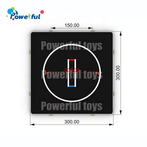 Premium gonfiabile <span class=keywords><strong>Wrestling</strong></span> e ginnastica tappetino 3m x 3m PVC pista <span class=keywords><strong>di</strong></span> aria antiscivolo per Jiu Jitsu BJJ MMA Judo casa palestra - Product Image 2