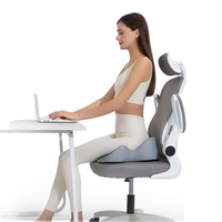 Coussin de siège papillon de haute qualité en mousse à mémoire de forme, ergonomique, soutien optimal, soulagement de la pression, confort coccyx et hanches, constant et durable