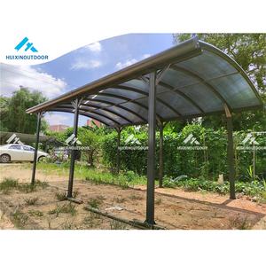 Pergola en aluminium WPC <span class=keywords><strong>Bois</strong></span> Plastique Composite Toit rétractable Auvent <span class=keywords><strong>Carport</strong></span> Lean-to Design Cadre en métal Fabriqué <span class=keywords><strong>Carport</strong></span> R - Product Image 1