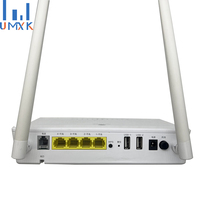 Enrutador de fibra GPON ONU, 4GE WLAN, 2,4G/5G, banda Bual WIFI, 6 ONU, AX1800Mbps, igual que EG8145X6 ACS, control remoto usado