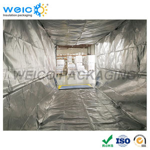 Fodera del contenitore isolata termicamente del foglio di alluminio, coperta riflettente termica per il contenitore 20ft 40ft - Product Image 2