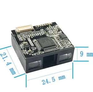 EVAWGIB Small size oem CCD Embedded 1D Image Barcode Scanner Module CCD Barcode Scanner Module engine fixed mount