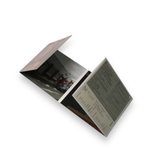 Factory Direct Sale Gatefold CD Wallet, Custom Printed Cardboard Holder for Music Disc - Product Image 2