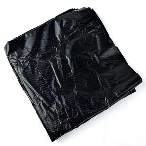Bolsas de Camiseta Negras de HDPE Resistentes con Logotipo Personalizado, Bolsas de Compra Desechables - Product Image 4