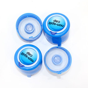 Tapa de Botella de Agua de 5 Galones (19L, 20L, 18.9L) de 55mm con Cierre a Presión, Antimanipulación, Aprobada por la FDA, de PE, Directo de Fábrica, para Producción de Agua, OEM, ODM - Product Image 2