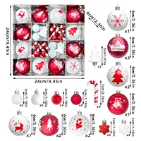Lot de Boules de Noël Incassables en Gros, Ornements Scintillants et Mats, Décorations Personnalisables avec Logo OEM pour Sapin de Noël