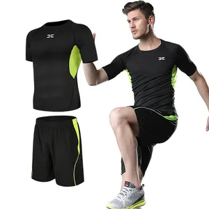 Wholesale Mens Sportswear Workout Fitness Wear Jogging Track Suit Gym Sport Men Sportswear Yoga Wear Sets