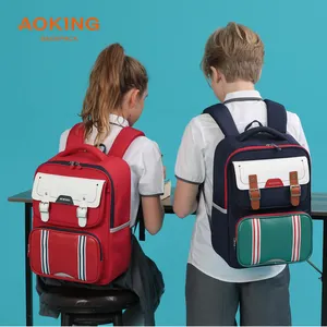 Aoking Backpack Manufacturer Good Quality Kid Waterproof School Backpack Custom Student Mochilas Teenager Sac D'ecole School Bag
