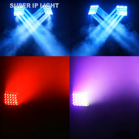 25 unidades de luz de escenario LED de doble cara con cabezal móvil, 500W RGBW Matrix, para DJ, discoteca, bodas