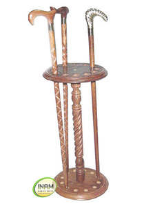 Meilleure qualité en bois décoratif fait à la main support de bâton de marche arrivée fraîche INAM HANDICRAFTS - Product Image 2