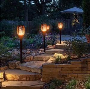 Lámpara de pie de patio de latón Vintage, bolardo de luz solar impermeable para jardín para Villa, césped, patio, pasarela - Product Image 1