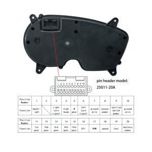 Forniture immediate Apache 180 Ricambi Contachilometri digitale Pannello display LCD Cruscotto per TVS Apache RTR 160 180 - Product Image 3