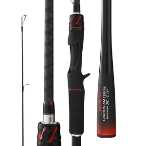 FISHGANG nouveau 1.8m 1.98m 2.1m 2.4m 2.7m leurre filature coulée cannes à pêche Surf coulée canne à pêche à haute teneur <span class=keywords><strong>en</strong></span> carbone à <span class=keywords><strong>vendre</strong></span> - Product Image 1