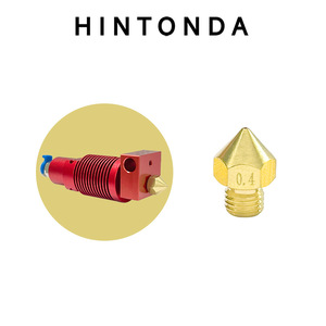 Buse d'imprimante 3D HINTONDA M6, pointe d'extrusion en laiton de 0.4mm pour imprimantes CR10 PRO - Product Image 1
