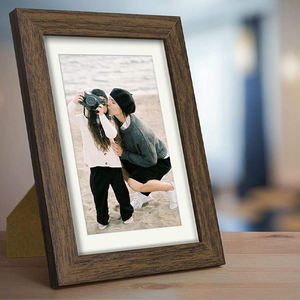 Mộc mạc tùy chỉnh Tabletop tường trang trí nội thất thủy tinh gỗ <span class=keywords><strong>MDF</strong></span> cắt dán hình ảnh khung Set - Product Image 4