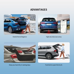 EASYGUARD Système de coffre électrique intelligent à ouverture au pied universel avec capteur de projection laser - Product Image 2