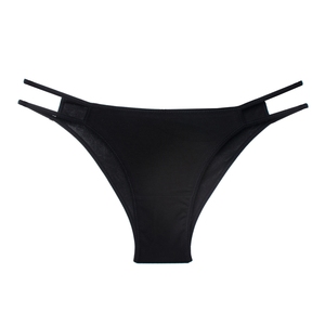 Logo personalizzato taglie Extra tinta unita giovani ragazze biancheria intima da donna in stile brasiliano cotone Cheeky <span class=keywords><strong>perizoma</strong></span> e G - Product Image 4
