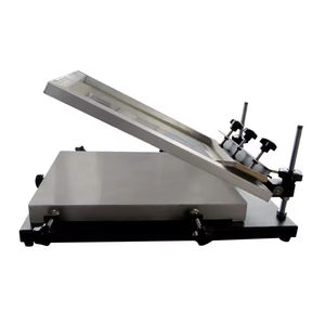 Mesa de serigrafía mediana de 440*320mm: el posicionamiento lateral garantiza la colocación precisa de la pasta de soldadura en las almohadillas de PCB - Product Image 1