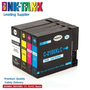 INK-TANK 2100XL 2100 PGI-2100 PGI-2100XLพรีเมี่ยมสีอิงค์เจ็ทตลับหมึกสำหรับCanon MAXIFY MB5410เครื่องพิมพ์
